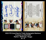 2022-ITG-Used-Sports-Triple-Autographs-Rainbow-Cracked-Ice-GUTA09