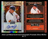 2022-Leaf-Metal-Enshrined-Autographs-Prismatic-Silver-ECRJ