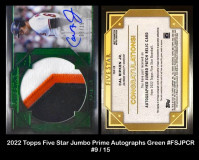 2022-Topps-Five-Star-Jumbo-Prime-Autographs-Green-FSJPCR