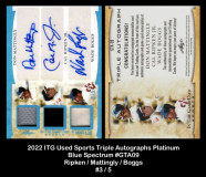 2022-ITG-Used-Sports-Triple-Autographs-Platinum-Blue-Spectrum-GTA09