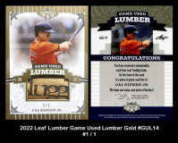 2022-Leaf-Lumber-Game-Used-Lumber-Gold-GUL14