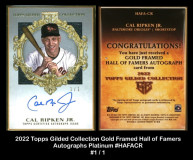 2022-Topps-Gilded-Collection-Gold-Framed-Hall-of-Famers-Autographs-Platinum-HAFACR