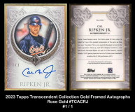 2023-Topps-Transcendent-Collection-Gold-Framed-Autographs-Rose-Gold-TCACRJ