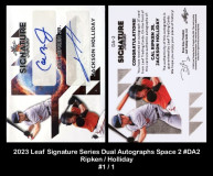 2023-Leaf-Signature-Series-Dual-Autographs-Space-2-DA2