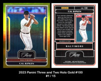 2023-Panini-Three-and-Two-Holo-Gold-100