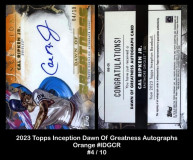 2023-Topps-Inception-Dawn-of-Greatness-Autographs-Orange-IDGCR
