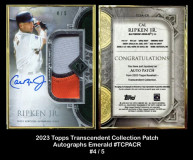 2023-Topps-Transcendent-Collection-Patch-Autographs-Emerald-TCPACR