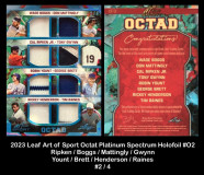 2023-Leaf-Art-of-Sport-Octad-Platinum-Spectrum-Holofoil-O2