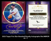 2023-Topps-Five-Star-Baseball-Royalty-Autographs-Red-BRCR