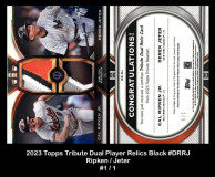 2023-Topps-Tribute-Dual-Player-Relics-Black-DRRJ