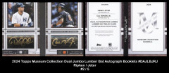 2024-Topps-Museum-Collection-Dual-Jumbo-Lumber-Bat-Autograph-Booklets-DAJLBJRJ