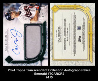 2024-Topps-Transcendent-Collection-Autograph-Relics-Emerald-TCARCR2