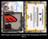 2024-Topps-Transcendent-Jumbo-Patch-Autographs-TJPACR