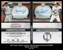 2024-Topps-Tribute-Tandems-Dual-Autograph-Booklets-TTBARR