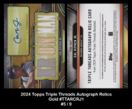 2024-Topps-Triple-Threads-Autograph-Relics-Gold-TTARCRJ1