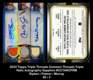 2024-Topps-Triple-Threads-Common-Threads-Triple-Relic-Autographs-Sapphire-CCTARCPRM