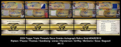 2024-Topps-Triple-Threads-Deca-Combo-Autograph-Relics-Gold-DARCB15