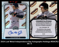 2024-Leaf-Metal-Independence-Day-Autographs-Hotdogs-IDACRJ