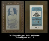 2024-Topps-Allen-and-Ginter-Mini-Framed-Printing-Plates-Cyan-115