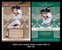 2025-Leaf-Lumber-Game-Lumber-GL15
