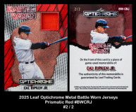 2025-Leaf-Optichrome-Metal-Battle-Worn-Jerseys-Prismatic-Red-BWCRJ