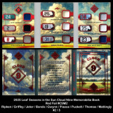 2025-Leaf-Seasons-in-the-Sun-Cloud-9-Memorabilia-Book-Red-Foil-C9M2