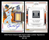 2025-Panini-Impeccable-Impeccable-Lumber-Signatures-Holo-Silver-39