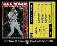 2025-Topps-90-Topps-All-Star-Black-Crackle-Foil-90AS39