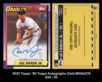 2025-Topps-90-Topps-Autographs-Gold-90AUCR