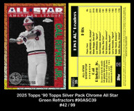2025-Topps-90-Topps-Silver-Pack-Chrome-All-Star-Green-Refractors-90ASC39