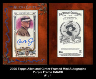 2025-Topps-Allen-and-Ginter-Framed-Mini-Autographs-Purple-Frame-MACR