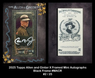2025-Topps-Allen-and-Ginter-X-Framed-Mini-Autographs-Black-Frame-MACR