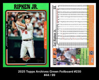 2025-Topps-Archives-Green-Foilboard-230