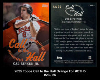 2025-Topps-Call-to-the-Hall-Orange-Foil-CTH5