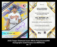 2025-Topps-Diamond-Icons-White-PolychromatINK-Autographs-Gold-Purple-Ink-WPACRJ